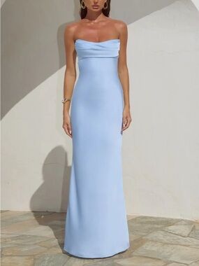 Runaway the Label Satin Maxi Dress